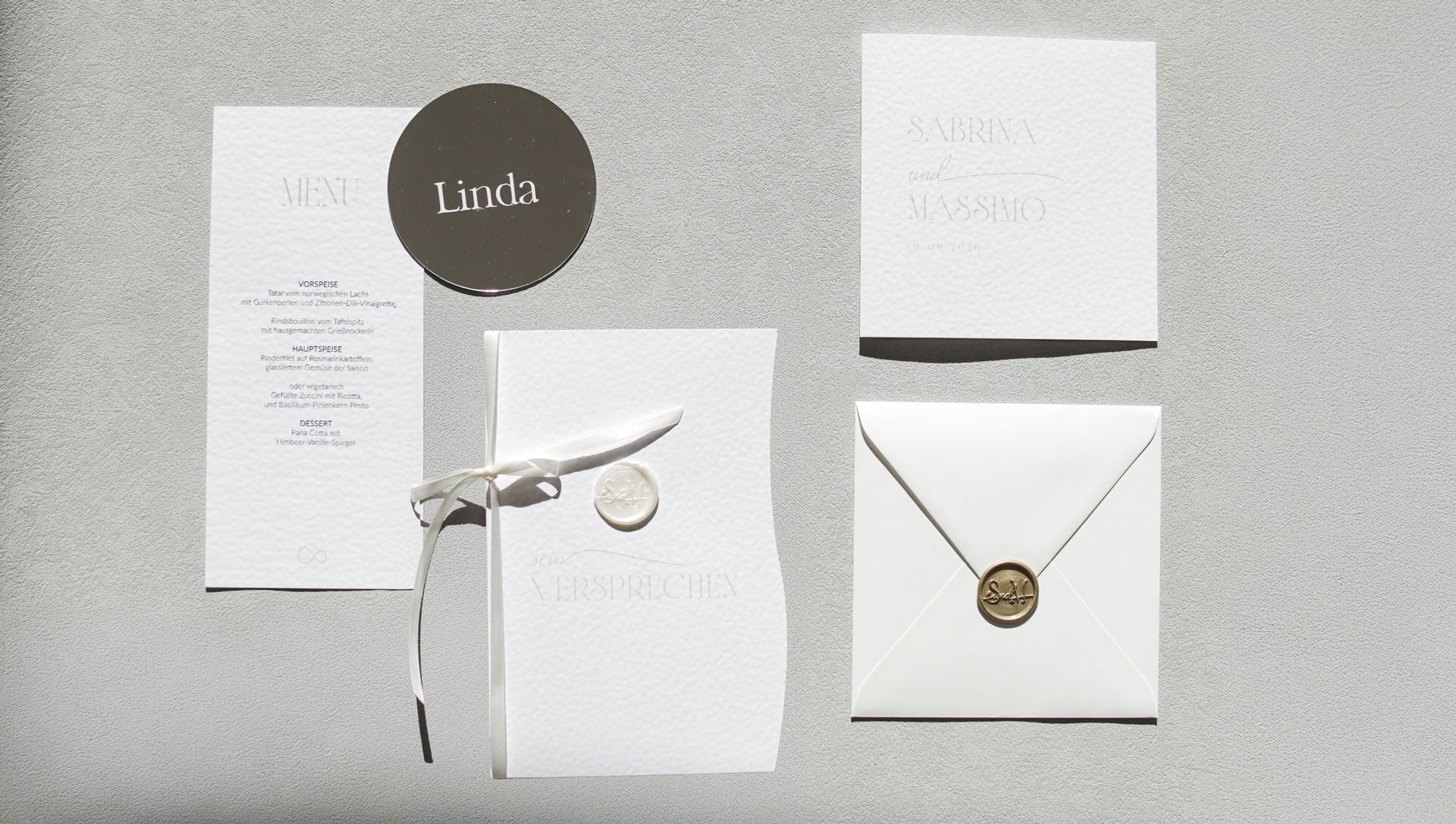 Hochzeitspapeterie